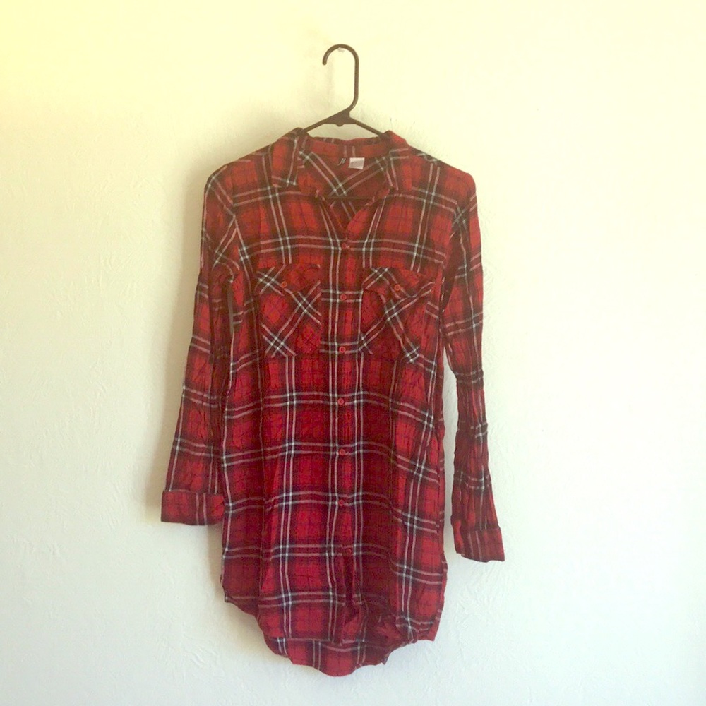 Flannel H&M dress. Size M.